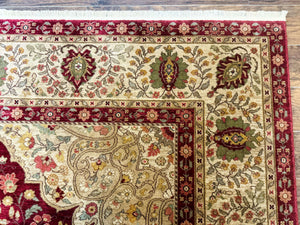 Karastan Rug 8.8 x 12, Antique Legends Royal Tabriz, Wool Pile, Vintage, Rare