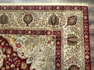 Karastan Rug 8.8 x 12, Antique Legends Royal Tabriz, Wool Pile, Vintage, Rare Design