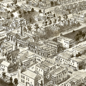 Vintage Map of Pocahontas, Virginia 1911