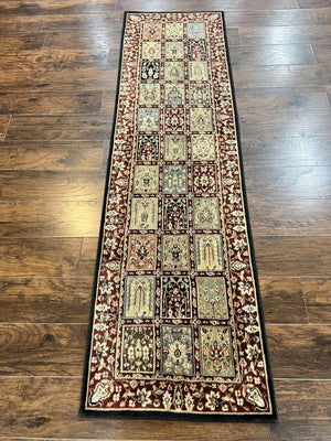 Panel Design Runner 2x8, Vintage Rug for Hallway, Multicolor, Nourison Rug