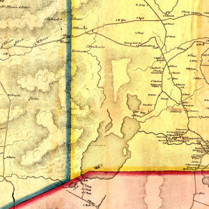 Vintage Map of Fulton County, New York 1856