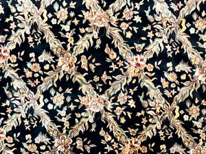 Pak Persian Rug 8x10, Black, Handmade