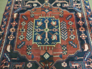 4' X 7' Antique 1920 Handmade Turkish Anatolian Wool Rug Veg Dye Nice