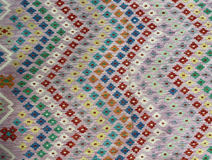Pink Kilim Rug 6x8 Colorful Turkish Kilim Rug 6 x 8 Flat Weave Kilim Playful Kilim Multicolor Anatolian Chobi New Kilim