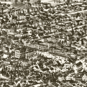 Vintage Map of Houlton, Maine 1894