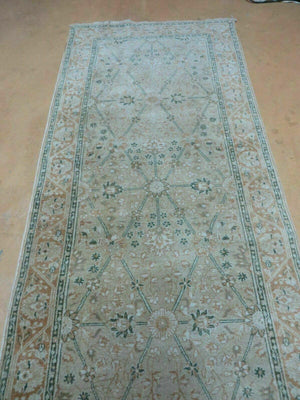 2' 8" X 12' SAFAVIEH Vintage Handmade Pakistan Wool Rug Runner Hand Knotted Wow
