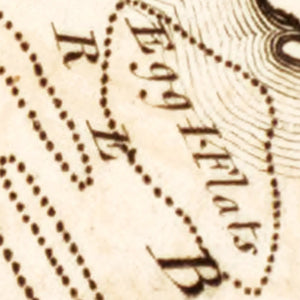 Vintage Map of Delaware 1795