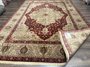 Karastan Rug 8.8 x 12, Antique Legends Royal Tabriz, Wool Pile, Vintage, Rare Design