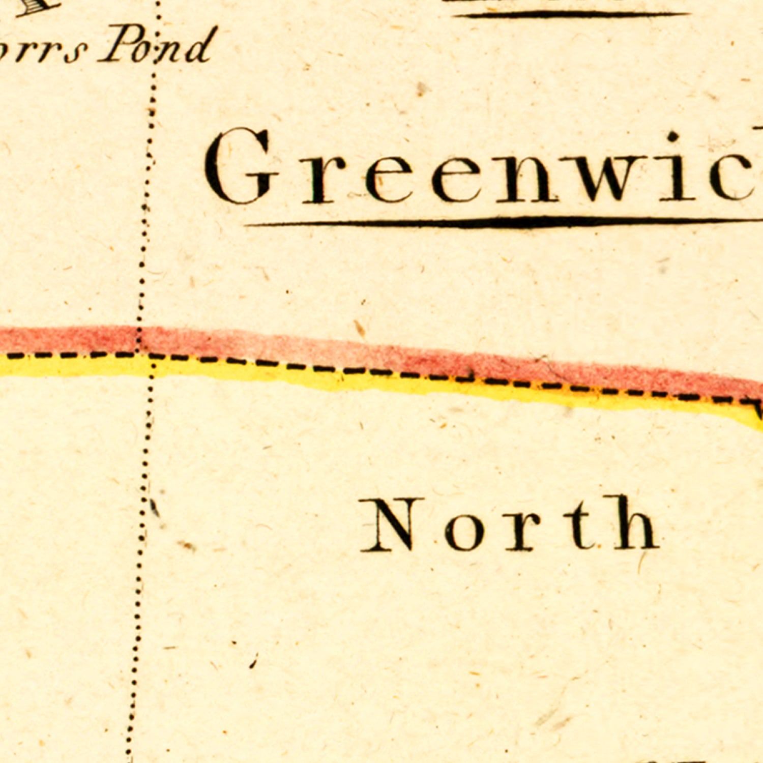 Vintage Map of Rhode Island 1797