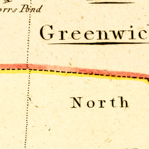 Vintage Map of Rhode Island 1797