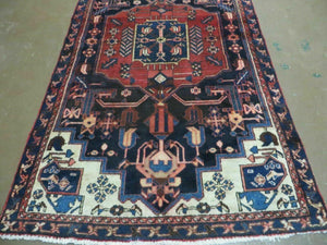 4' X 7' Antique 1920 Handmade Turkish Anatolian Wool Rug Veg Dye Nice