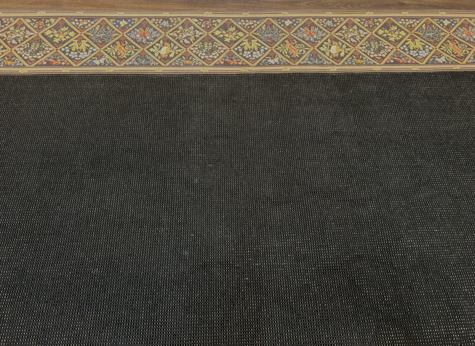 Palace Sized Stark Area Rug 12x19, Black Carpet