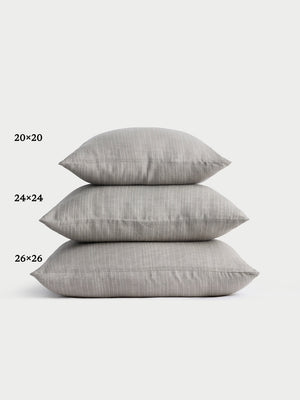 Striped Linen Throw Pillow