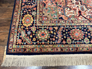 8.8 x 12 Karastan Heriz Rug #726, Vintage Wool Discontinued Carpet, Original 700 Series