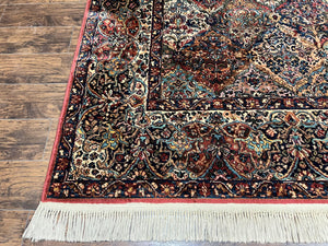 Karastan Multicolor Panel Kirman Rug #717, Wool Karastan Rug 12 x 16, Extra Large Karastan Area Rug, Original Karastan Collection 700 Series