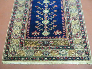 3' X 4' Semi Antique Handmade Turkish Prayer Kaisery Wool Rug Nice