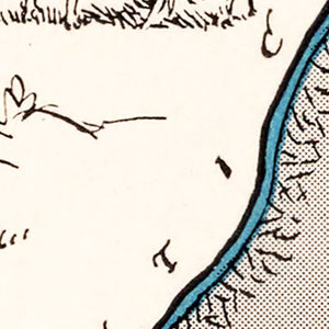 Vintage Map of Vermont 1931