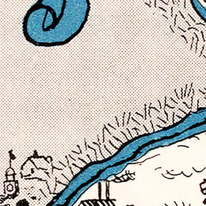 Vintage Map of New Jersey 1931