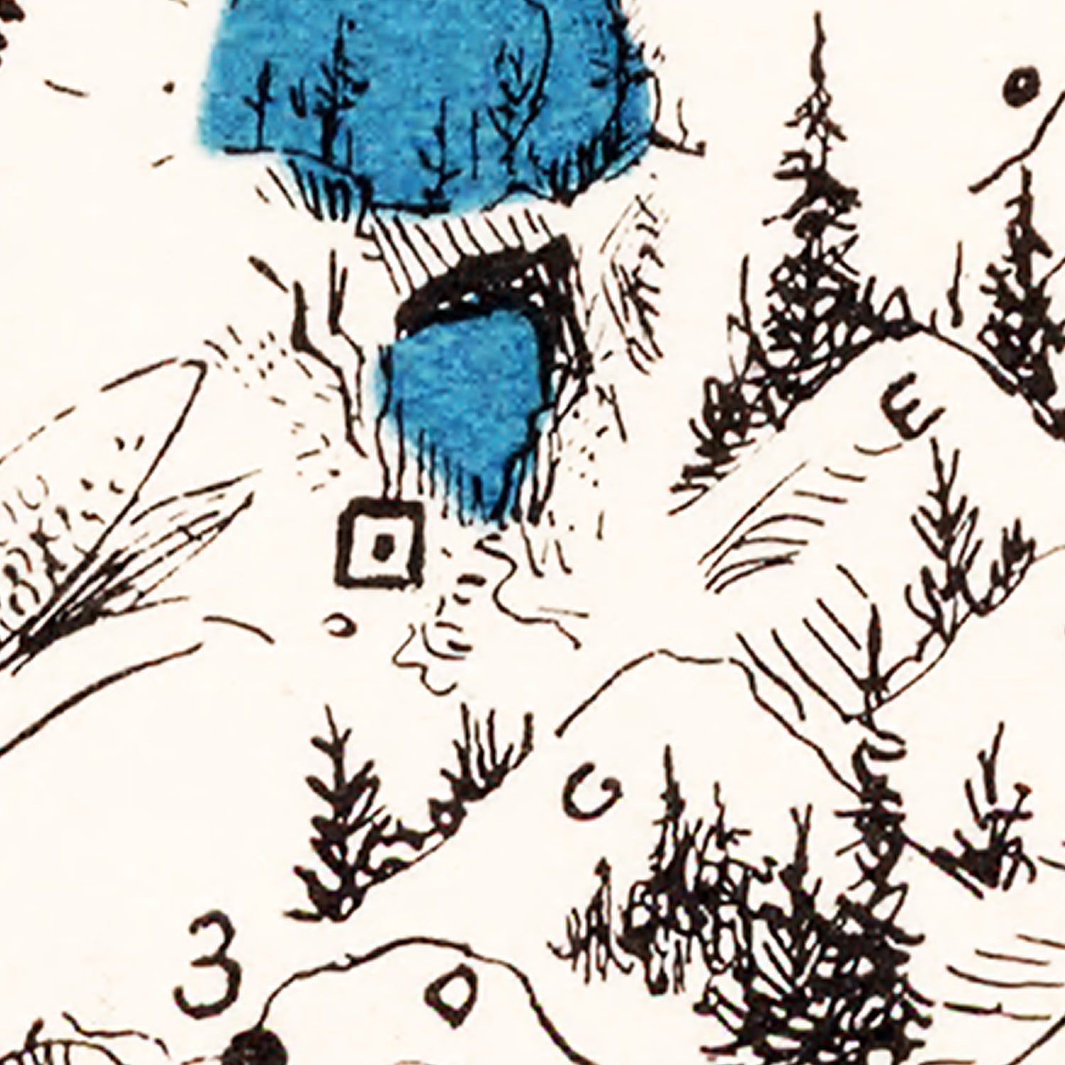 Vintage Map of Virginia 1931