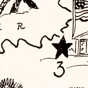 Vintage Map of Alabama 1931