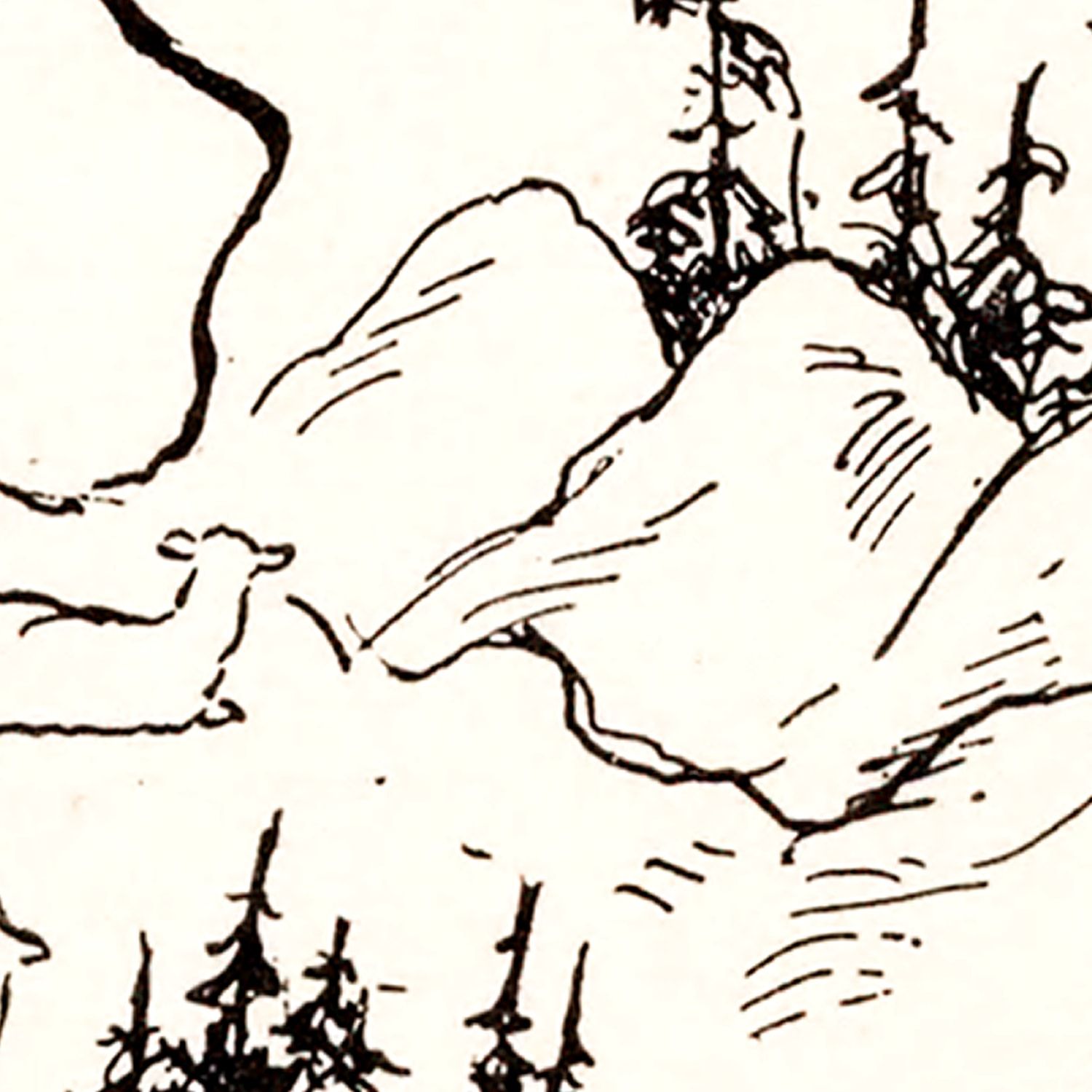 Vintage Map of Wyoming 1931