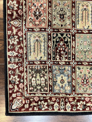 Panel Design Runner 2x8, Vintage Rug for Hallway, Multicolor, Nourison Rug