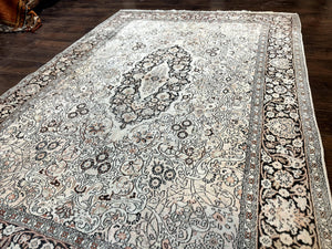 Silk Indian Kashmiri Rug 6x9