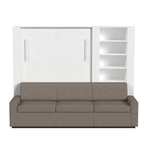 Wall Bed with Extended Sofa
