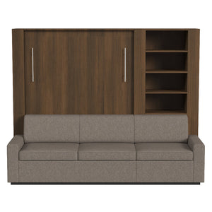 Wall Bed with Extended Sofa
