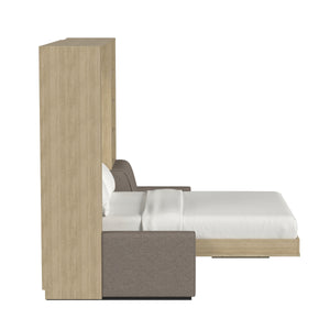 Wall Bed with Extended Sofa