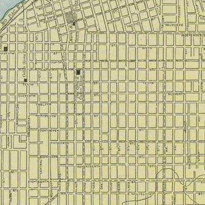 Vintage Map of Kansas City, Kansas 1901