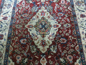 2' X 3' Handmade Chinese Floral Oriental Silk Rug Carpet Nice Red