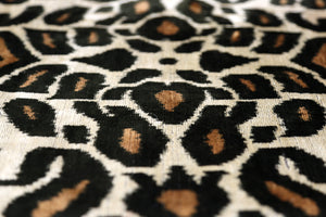 Leopard Pattern Velvet Pillow - 16x16 in