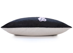 Best-Selling Pink Panther Velvet Pillow – Handmade 16x24 Lumbar