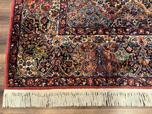 8.8 x 12 Karastan Multicolor Kirman Rug #717 - Vintage Wool Carpet