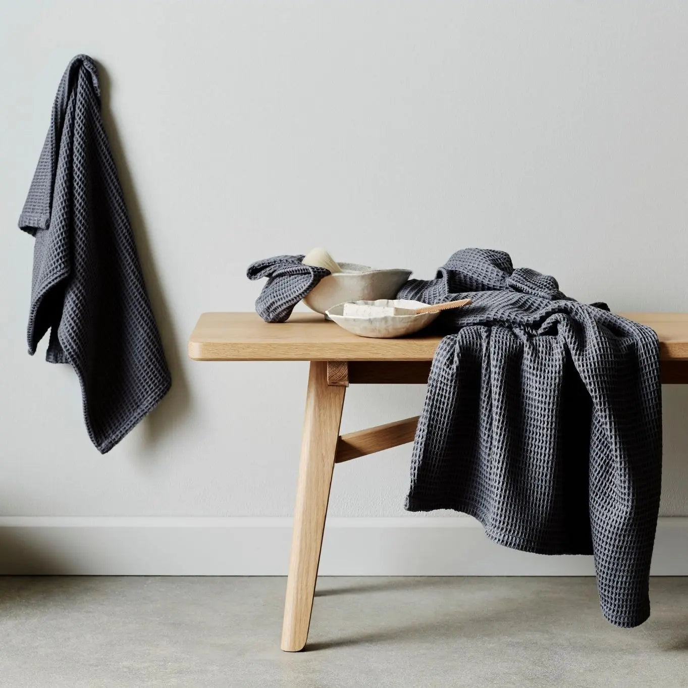 Bamboo Waffle Towel Set