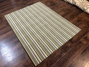 Stark Power Loomed Striped Rug 5x6, Multicolor Vintage Stark Carpet
