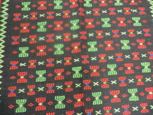 4' X 5' Vintage Handmade South American Kilim Flat Weave Blanket Rug Colorful