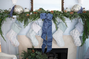 Scallop Stripe Christmas Stocking | Chapple Chandler X Nicole Speake