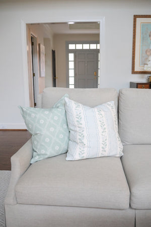 Chapple Chandler x Nicole Speake Lattice Bow Pillow Cover