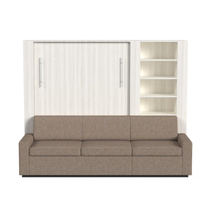 Wall Bed with Extended Sofa