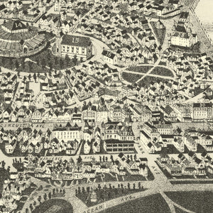 Vintage Map of Cottage City, Massachusetts 1890