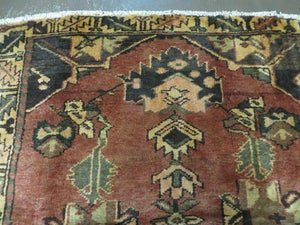 4' X 6' Antique 1920 Handmade Turkish Wool Rug Veg Dye Nice