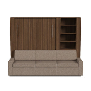 Wall Bed with Extended Sofa