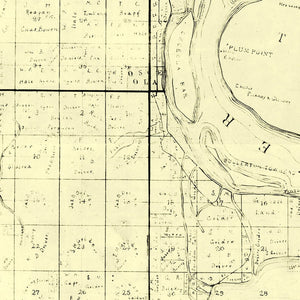 Vintage Map of Mississippi County, Arkansas 1898