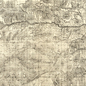 Vintage Map of Larimer County, Colorado 1884