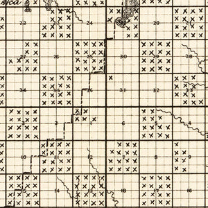 Vintage Map of Kalcaska County, Michigan 1878
