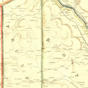 Vintage Map of Schenectady County, New York 1856