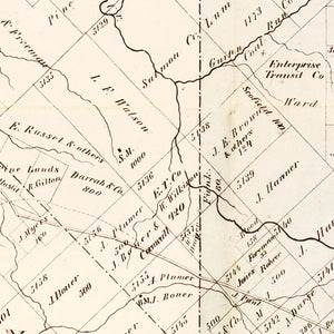 Vintage Map of Forest County, Pennsylvania 1881