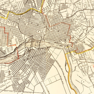 Vintage Map of Henrico County, Virginia 1901